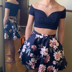 Homecoming 2 piece dress